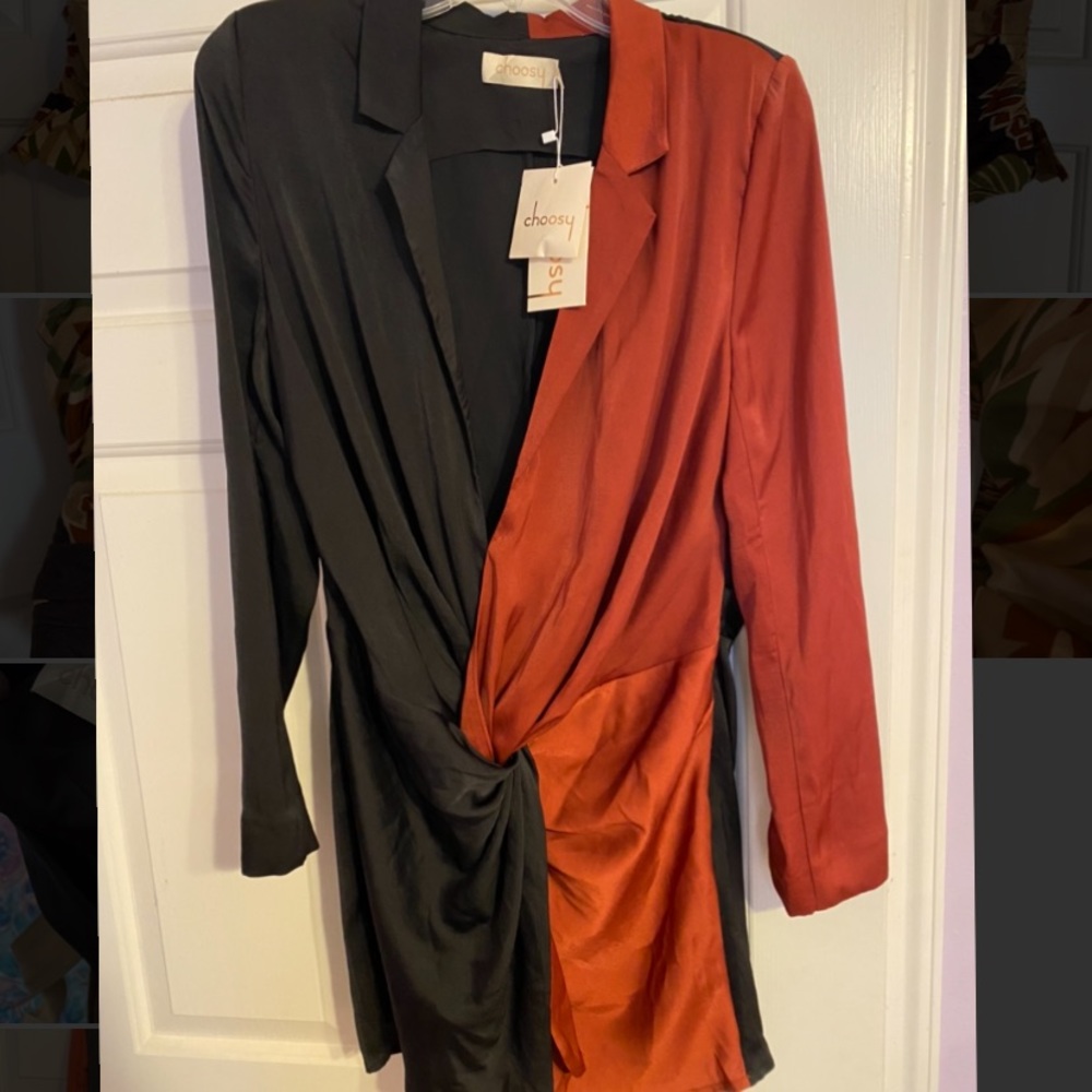 Black/Red Sienna Choosy Brand Dress